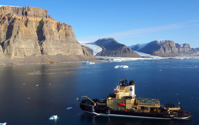 Isbrytare Oden på Grönland