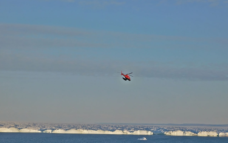 Petermann Ice Shelf. Foto: Abhay Prakash
